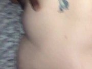 Randomly stop by to change her tire and her token of appreciation was  a piece of ass 🤯 2/16