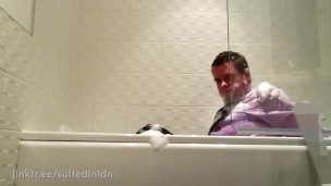 Suited Bubble Bath