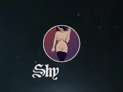 Goth girl give a thorough lower body massage to Completion! 1/16