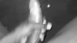 BBC jamaican masturbating to loud porn - cumshot at end