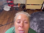I drink my husbands best friends pee & let him fuck me in my ass (ONLYFANS @blondie_dread)