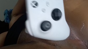 does anyone want to play a video game with my pussy...she's melting to ejaculate