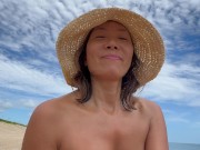 75 slut wife public beach handjob and prostate massage OnlyFans @ Appleliu-76 16/16