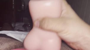 Cumming in fleshlight