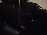 LatexPup Self Bondage orgasam 2/16