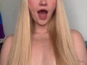 Gringa calificando tu pene pequeño! Rating 3/16