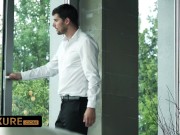 Sodomy in trio with a blonde and a brunette 2/16