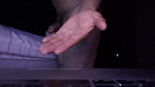 Delicious anal play with toy