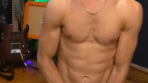 Muscle Jock Jerks in his jockstrap