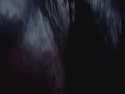 Ebony tries pussy pump for the first time