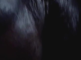 Ebony tries pussy pump for the first time