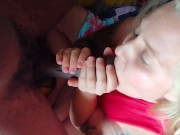 Suck To Cuck: Cum In My Mouth TEASER feat. @elKonguito (Full Video on my ManyVids: embermae) 7/16