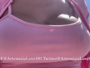 Walking and driving with Pornstar Artemisia Love and her big tits OF@ArtemisiaLove101 13/16