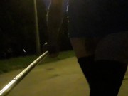 Evening walk naked in sexy lingerie 💟 15/16