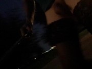 Evening walk naked in sexy lingerie 💟 4/16