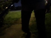 Evening walk naked in sexy lingerie 💟 6/16