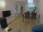 Naked stepmom knows how to make my dick hard, she takes it in her mouth, we fuck and I cum in pussy 1/16