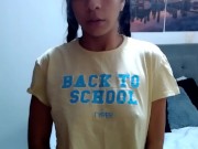 Acaricias tu polla conmigo. 4/16