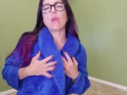 Royal Blue Robe Piss and Squirt 1/16