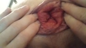 Stretching my gaping ass