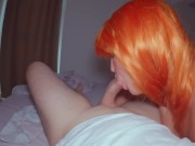 Stepmom and stepson shared bed in hotel and have sex . English subtitles 11/16