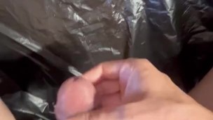 huge cumshot with masturbate