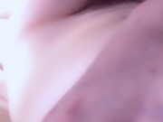 【チクニー】乳首責めで初めてイっちゃう貧乳素人♡主観映像【個人撮影】 10/16