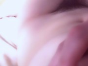 【チクニー】乳首責めで初めてイっちゃう貧乳素人♡主観映像【個人撮影】 14/16