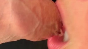 HD Close Up Foreskin suck - subscriber request