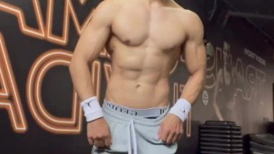 after workout sexy flex