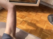 We smoke and fuck with a friend at home while my husband is at work (POV)
