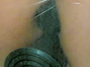 Cheating my husband with my toys, i love butt plug 9/16