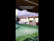 Beach day getting hardcore turn if tatooed Filipina girl will cry because of getting cock 1/16