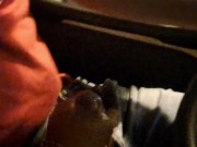 Cumshot on the road with my help 6/16