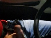 Cumshot on the road with my help 8/16