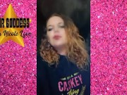 Ms. Dana Nicole catering to your smoking 12/16