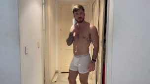 Annoying stepbrother tied and shaved - head shave fetish