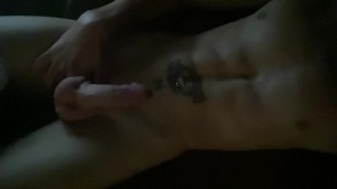 Solo playing with my cock