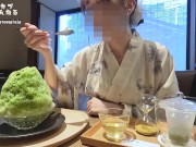 浴衣姿のスレンダーな彼女に濃厚なフェラされ、騎乗位で搾り取られました　　貧乳/素人/中出し/カップル/ 유카타 데이트 후 호텔에서 섹스 5/16