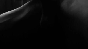 Masturbating to loud anal porn