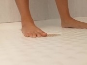 Peeing on my feet 6/16