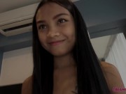 Tiny Thai prostitute cant wait to get knocked up 1/16