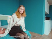 Stupid Student Didn't Read the Lease and Paid With Her Pussy 1/16