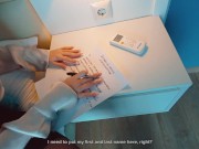 Stupid Student Didn't Read the Lease and Paid With Her Pussy 2/16