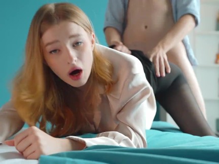 Stupid Student Didn't Read the Lease and Paid With Her Pussy