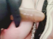 Put on a condom when I jerk you off with gloves! Dirty talking too! 11/16