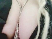 Put on a condom when I jerk you off with gloves! Dirty talking too! 8/16