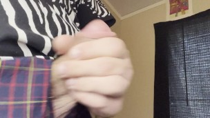 Big Dick Tattooed Guy Jerks Off Big Cumshot