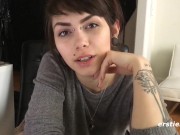 Ersties - Canadian As Hell Sloan Inserts a Magic Wand 2/16