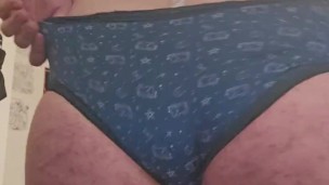 Wearing panties